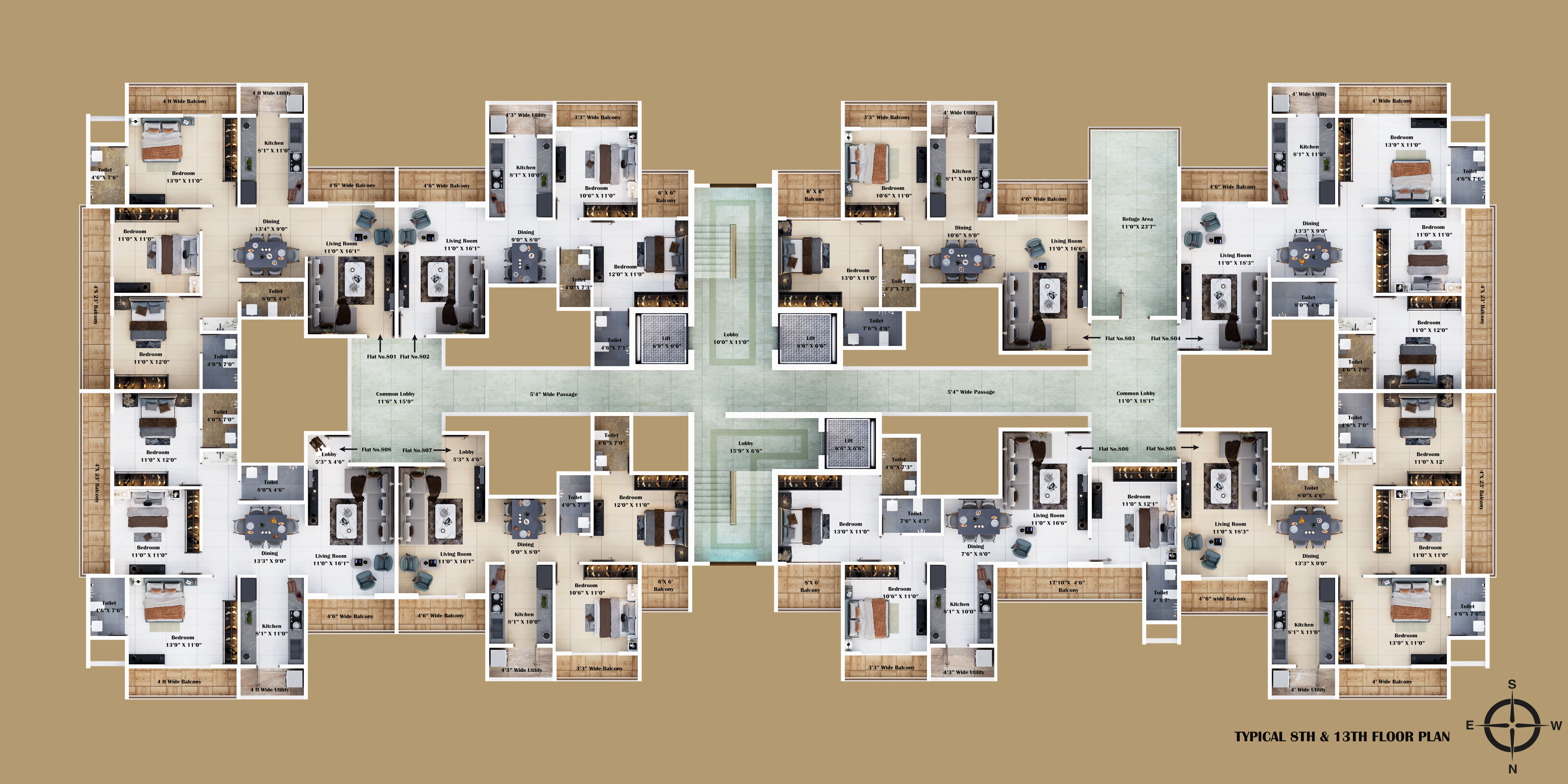 Golden Signature 2BHK & 3BHK, Nagpur 12